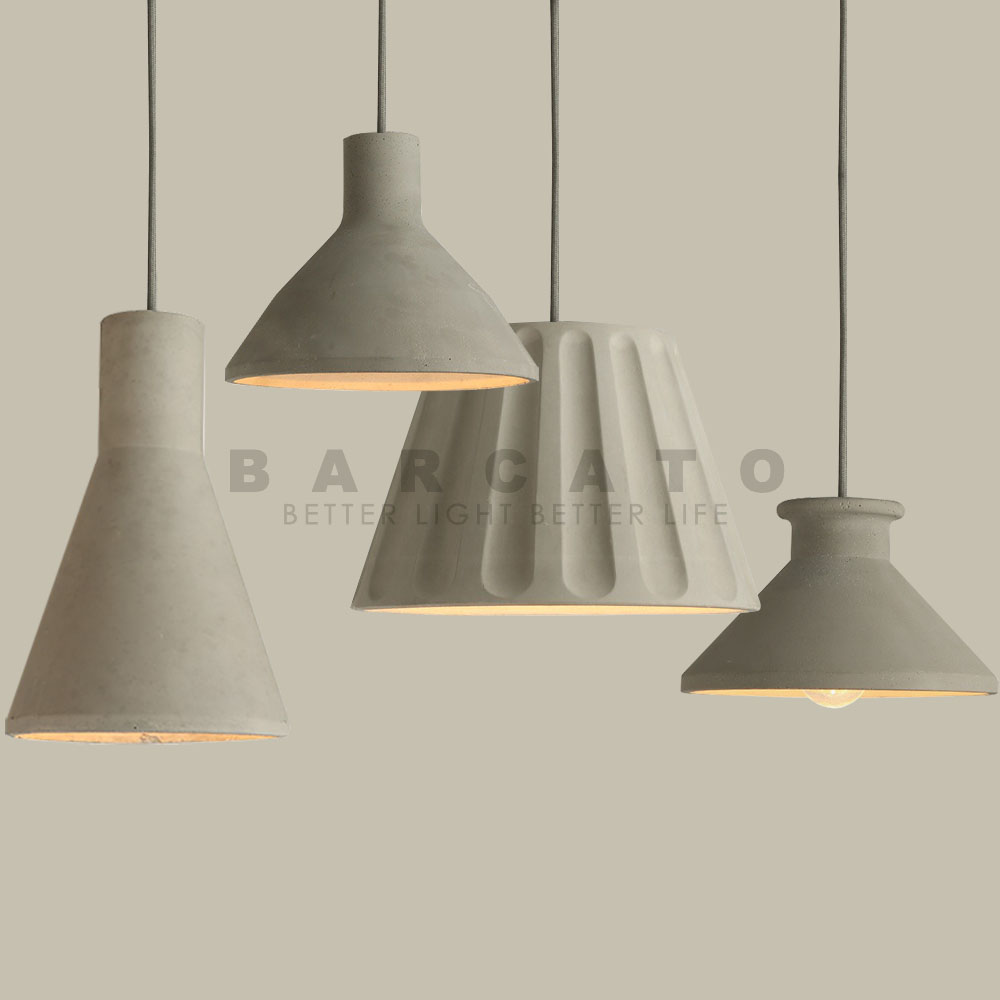 Hanging Moon Lamp - New Design Led Cement Chandeliers LED