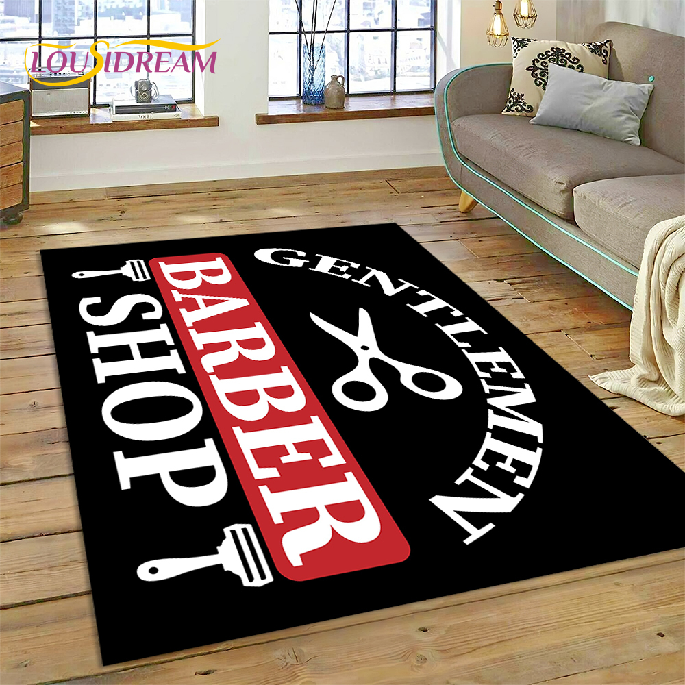 Home Decor Online Shopping - Fashion Barber Shop Logo Skull Vintage