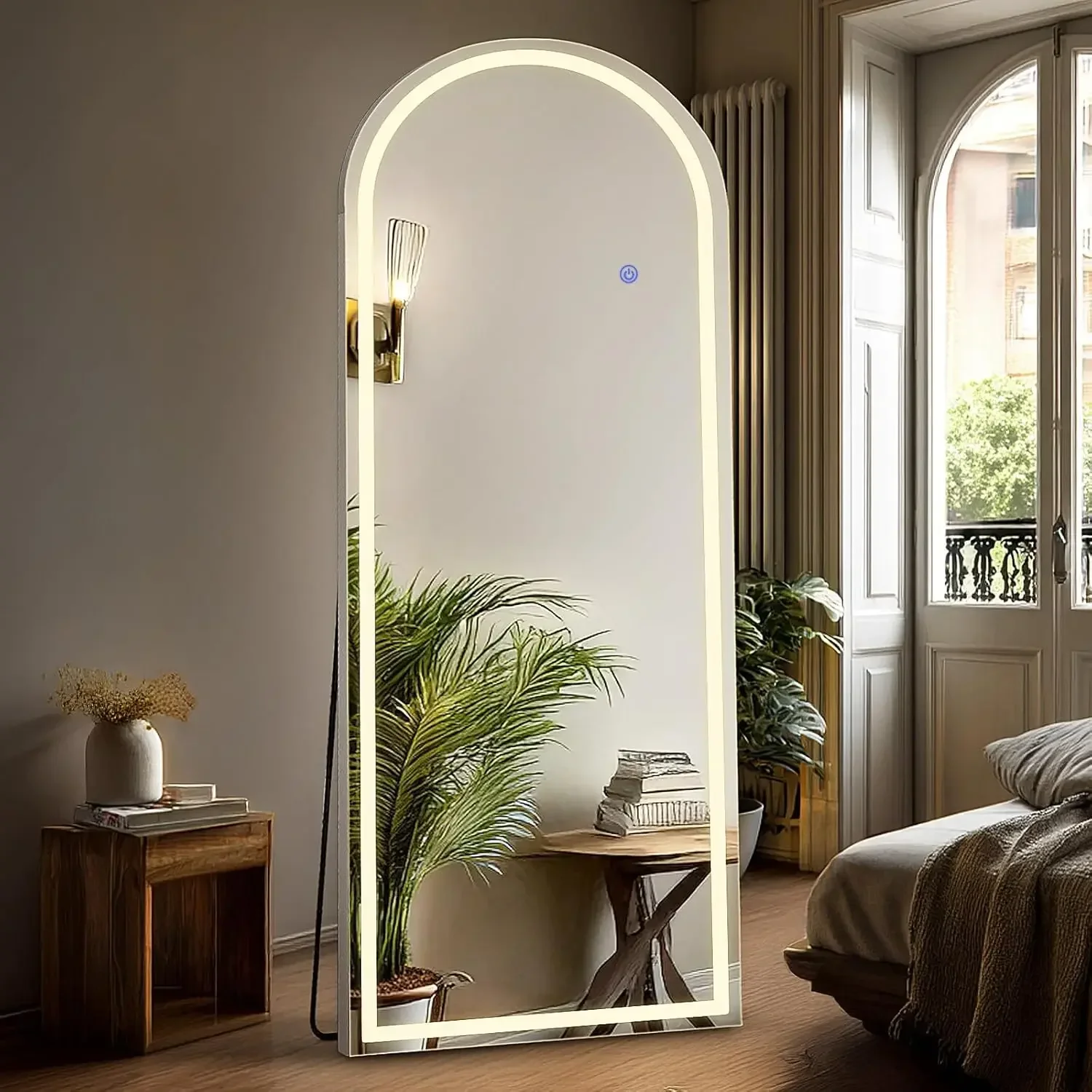 Flooring Home Decor - Full Body Wall Mirror with LED