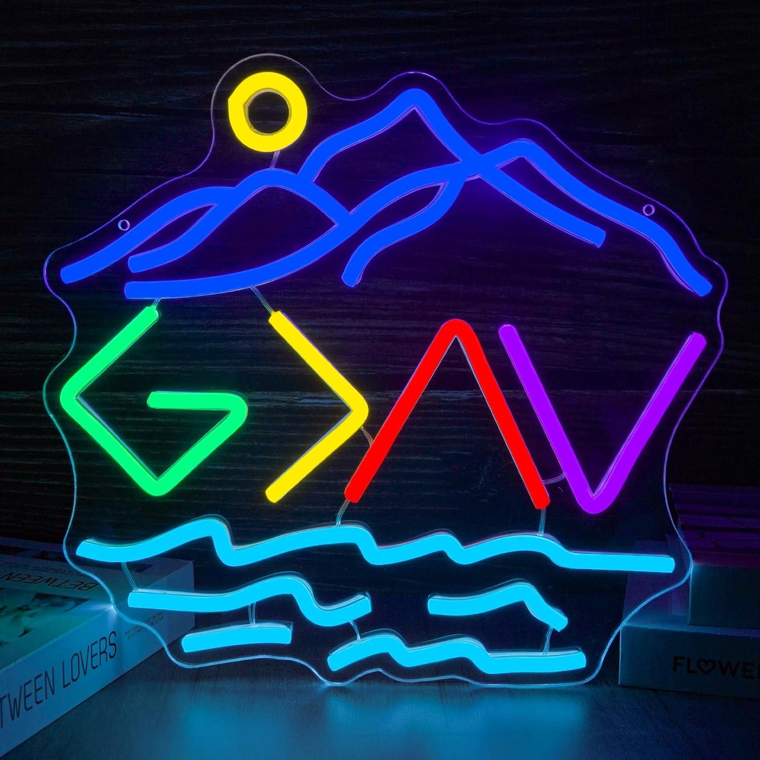 Home Decor Wall Art - God is Greater Than The Highs
