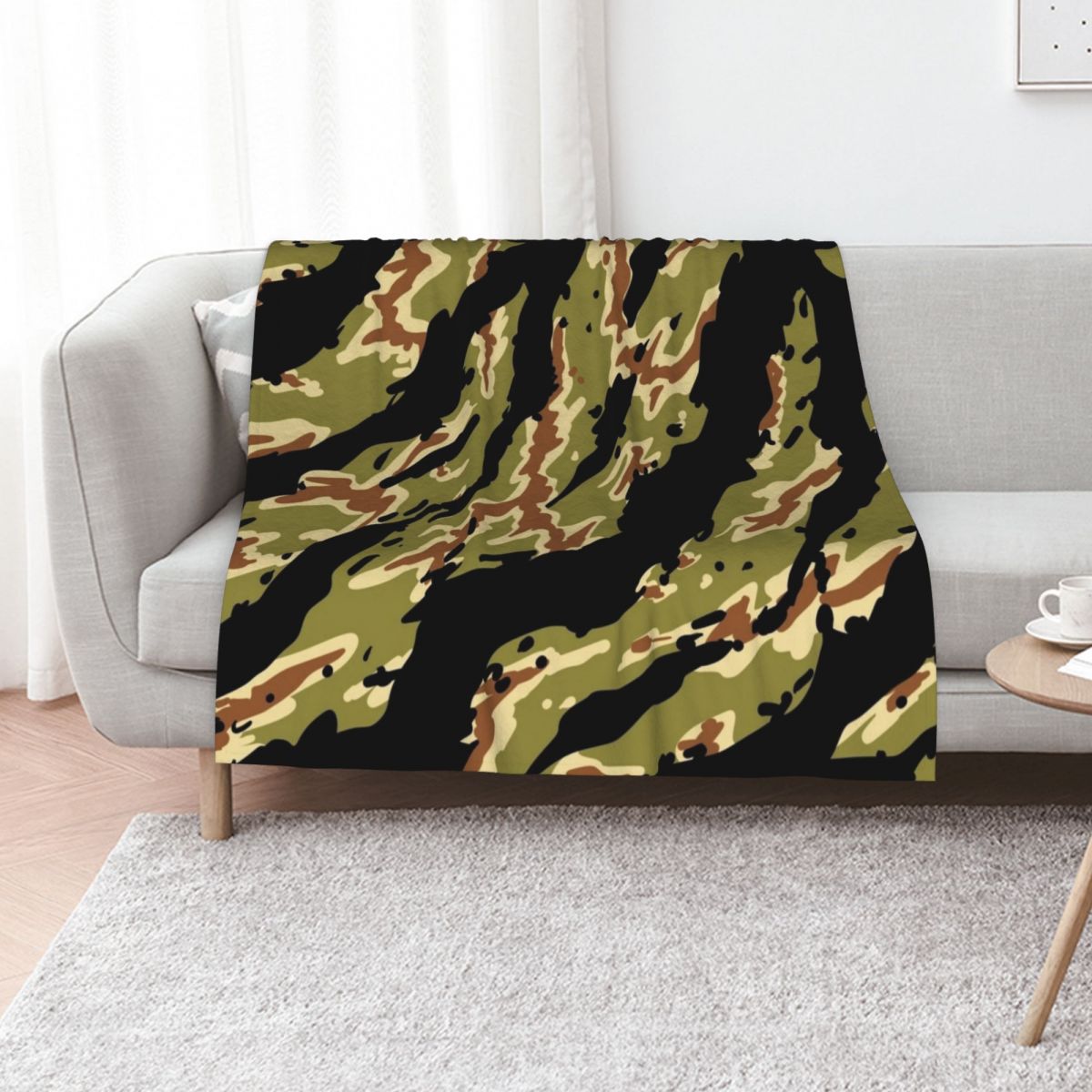 Home Decor Vietnam - Vietnam tiger stripe camouflage pattern. green