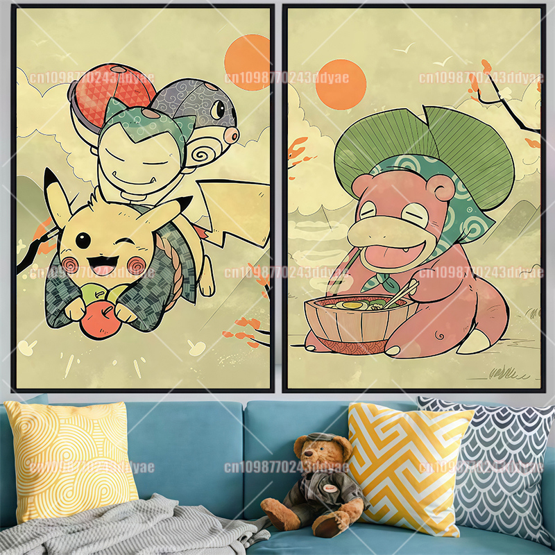 Classic Pokemon Canvas Paintin – Canvas Painting Bewertung und Preis