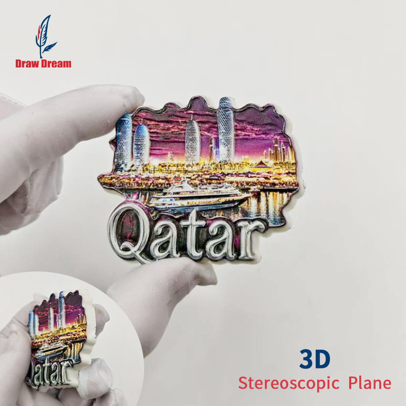 1Pc Qatar 3D Stereo Refrigerat – Home Decor Qatar Bewertung und Preis