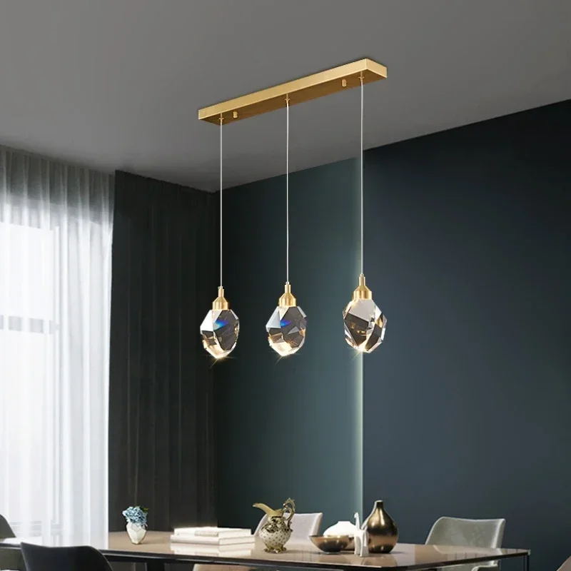 Modern Luxury Crystal LED Pend – Hanging Moon Lamp Bewertung und Preis