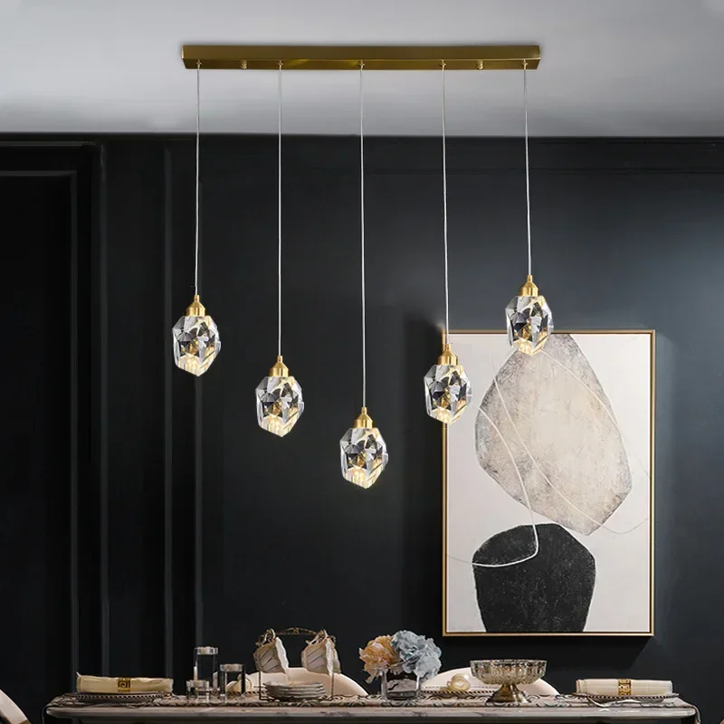 Modern Luxury Crystal LED Pend – Hanging Moon Lamp Bewertung und Preis