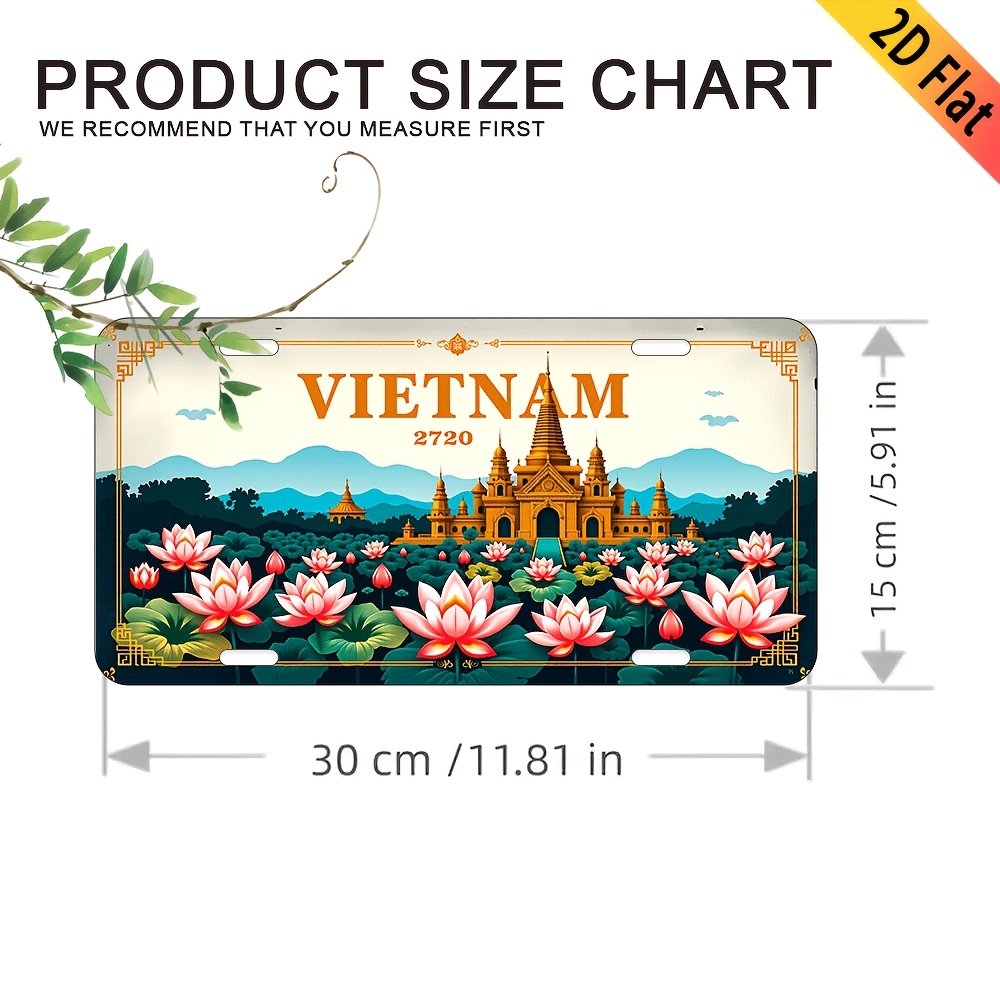 Aluminum Painting Vintage Viet – Home Decor Vietnam Bewertung und Preis