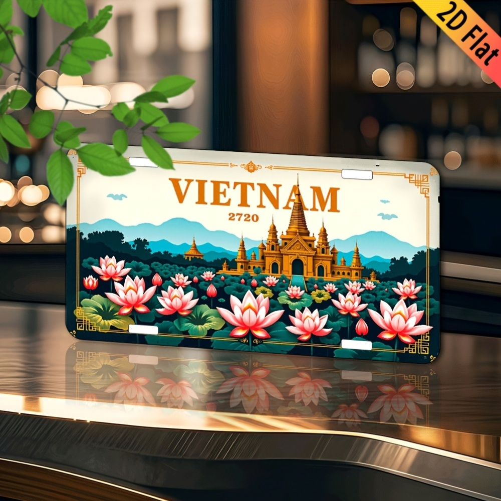 Aluminum Painting Vintage Viet – Home Decor Vietnam Bewertung und Preis
