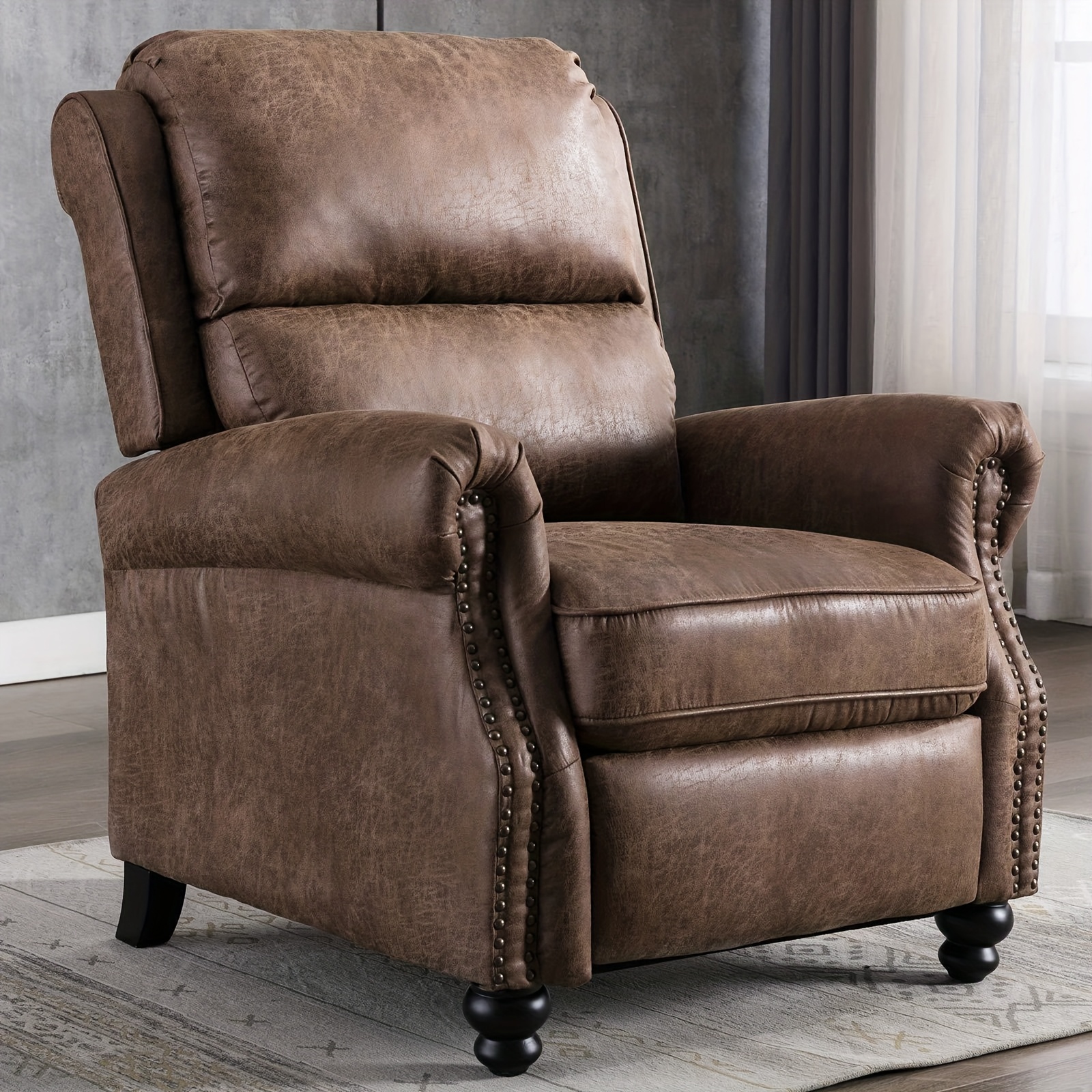 Pushback Recliner Chair Faux L – Home Decor Vietnam Bewertung und Preis