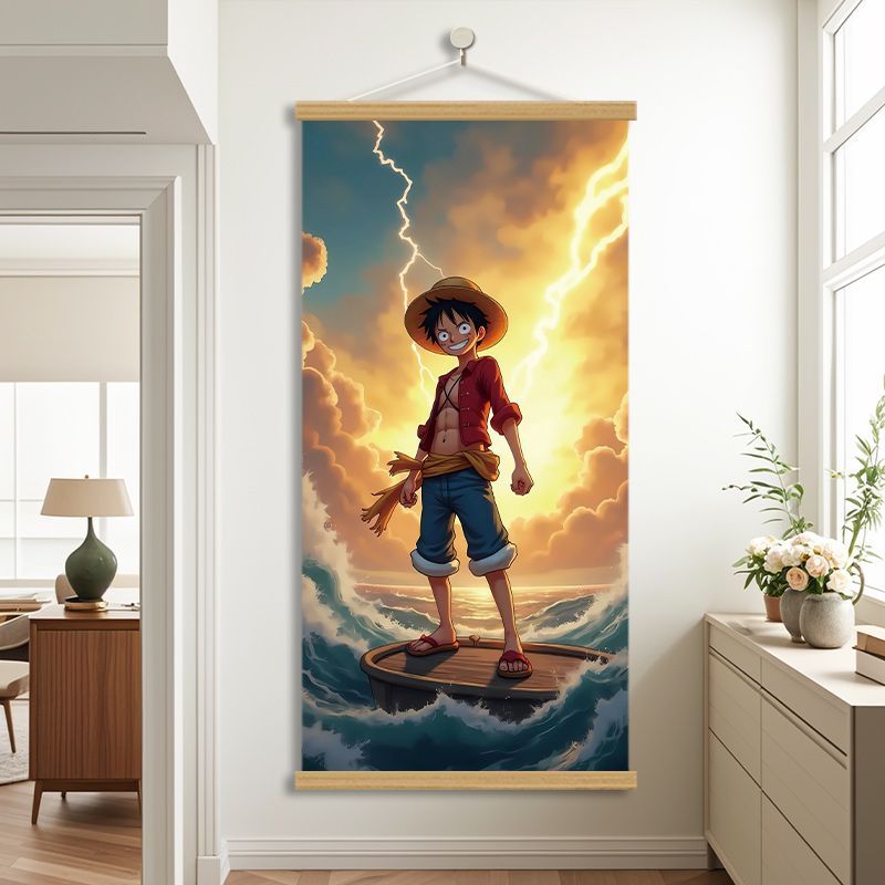 New One Piece Luffy Roronoa Zo – Home Decor Wall Art Bewertung und Preis