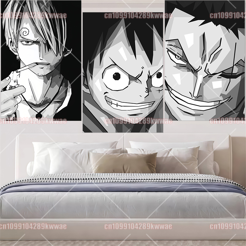 Classic One Piece Anime Cartoo – Canvas Painting Bewertung und Preis