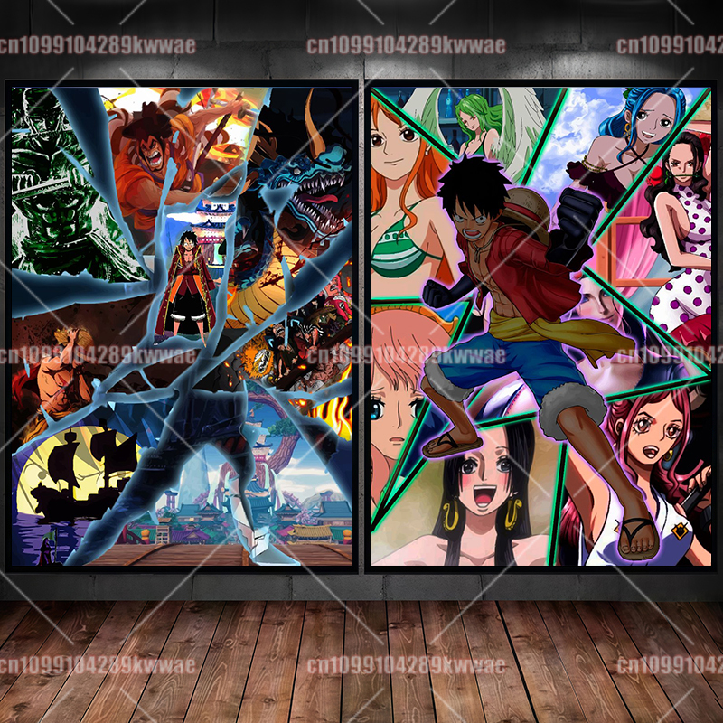 Classic One Piece Anime Cartoo – Canvas Painting Bewertung und Preis