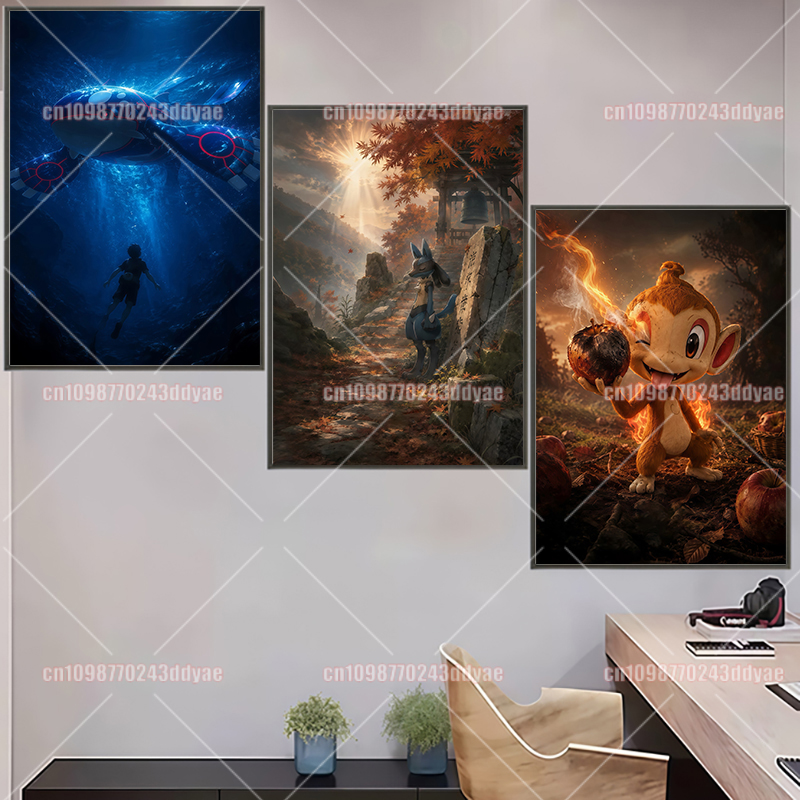 Anime Pokemon Character Origin – Canvas Painting Bewertung und Preis