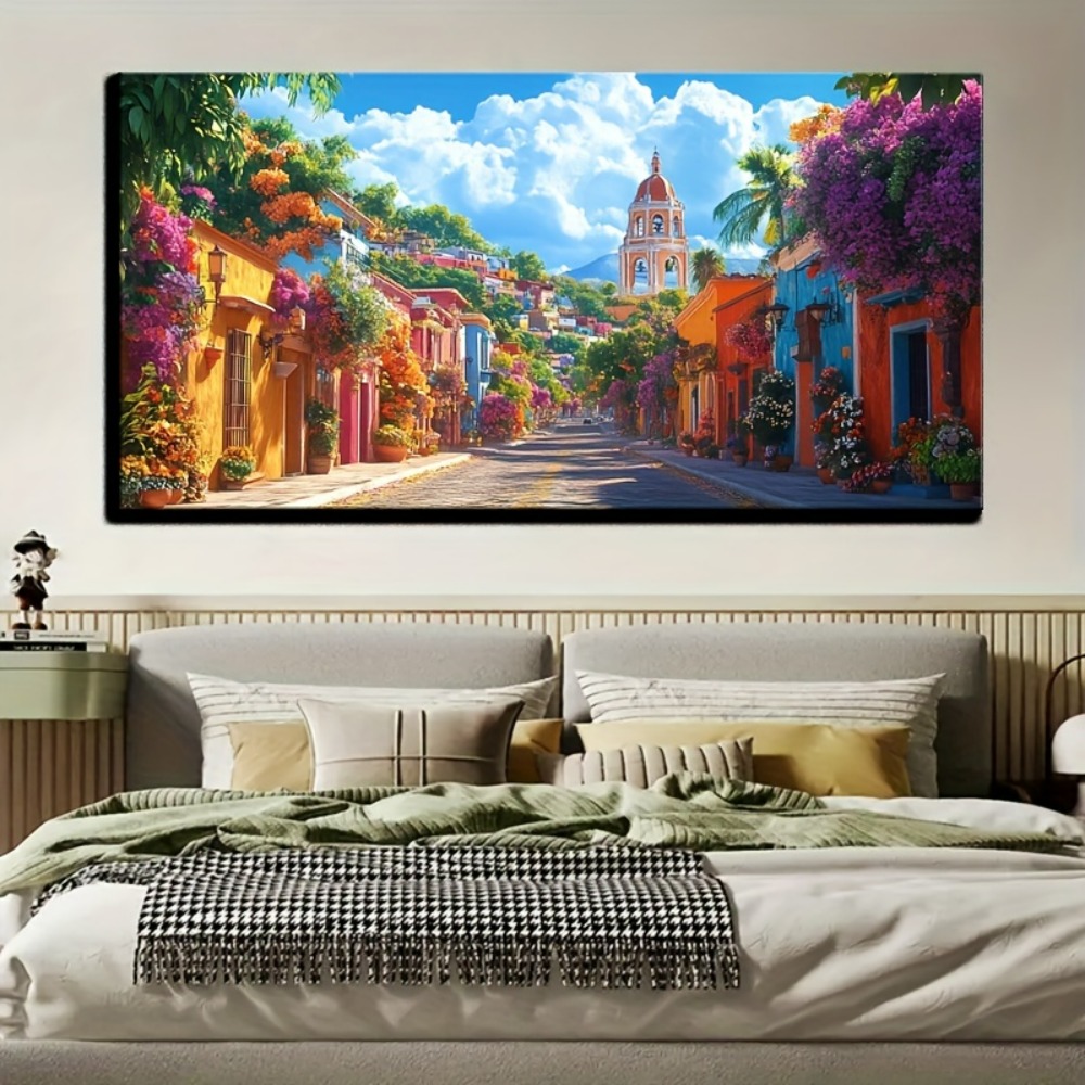 Mexican rural street Colorful  – Home Decor Interior Bewertung und Preis