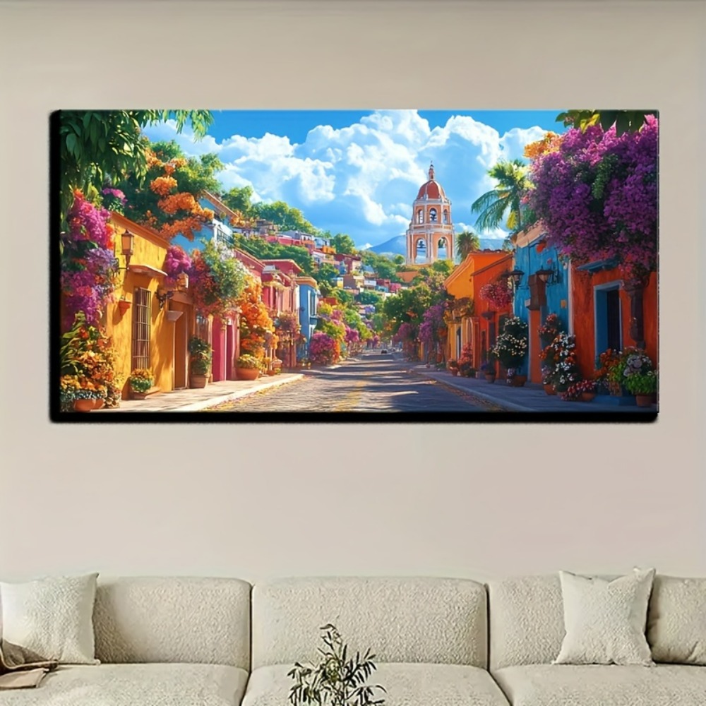 Mexican rural street Colorful  – Home Decor Interior Bewertung und Preis
