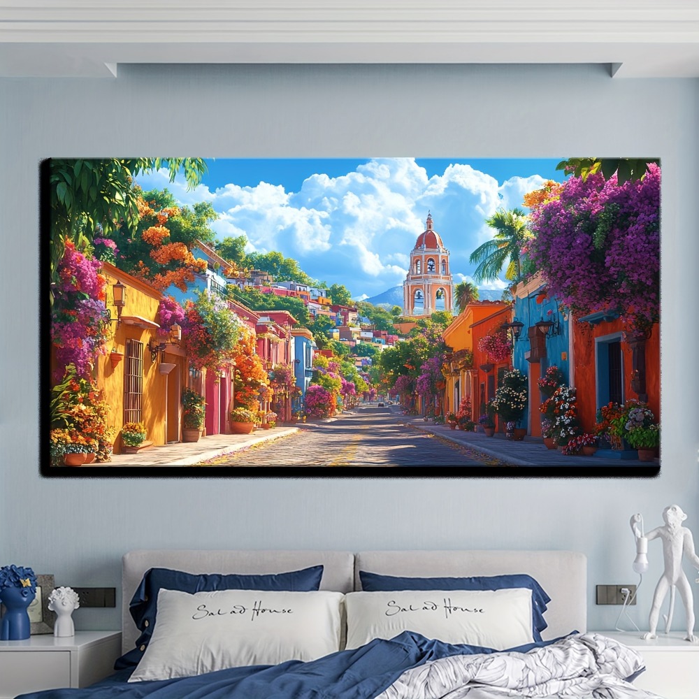 Mexican rural street Colorful  – Home Decor Interior Bewertung und Preis