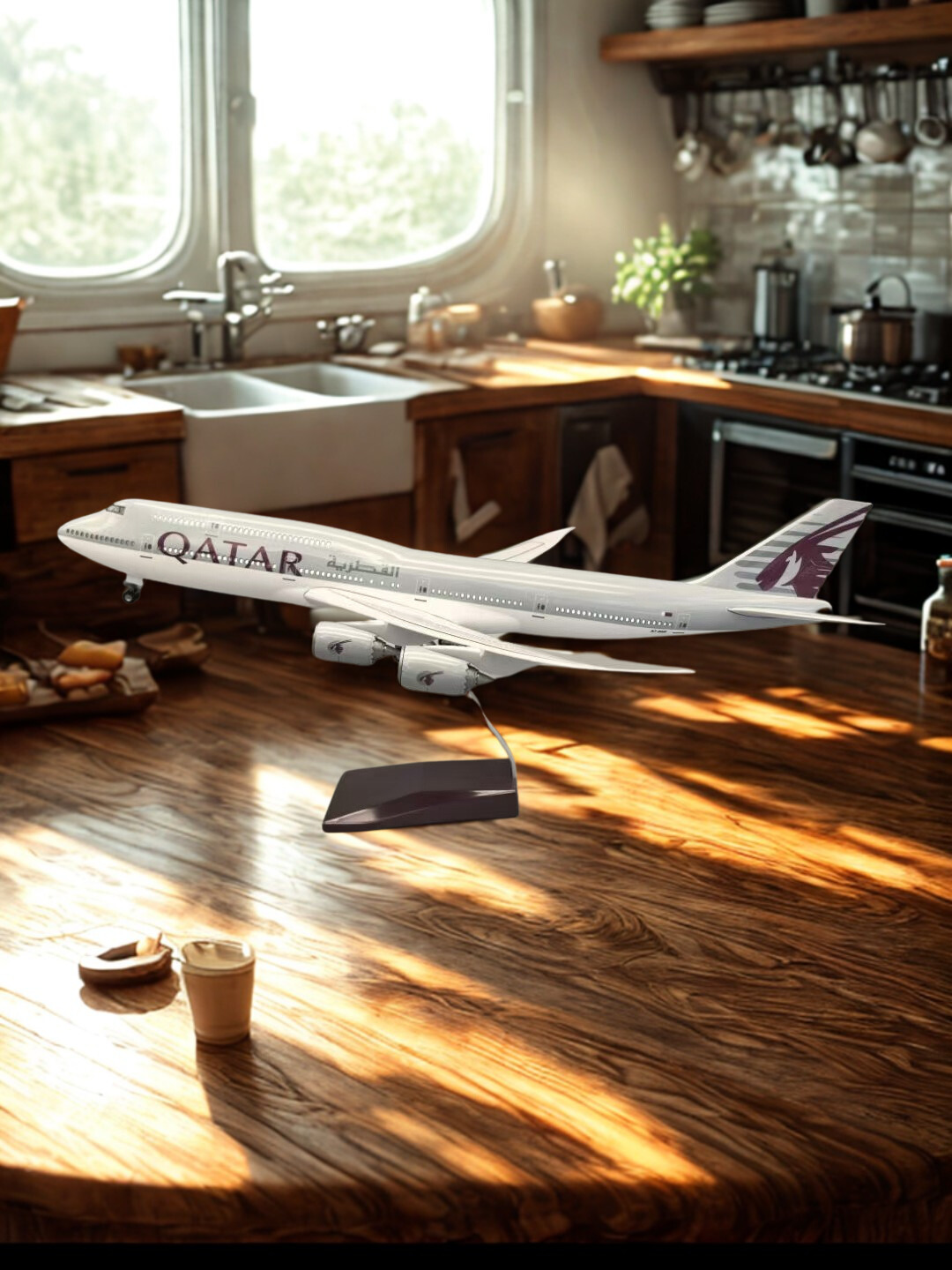 Airplane Model 1:130 Scale Boe – Home Decor Qatar Bewertung und Preis