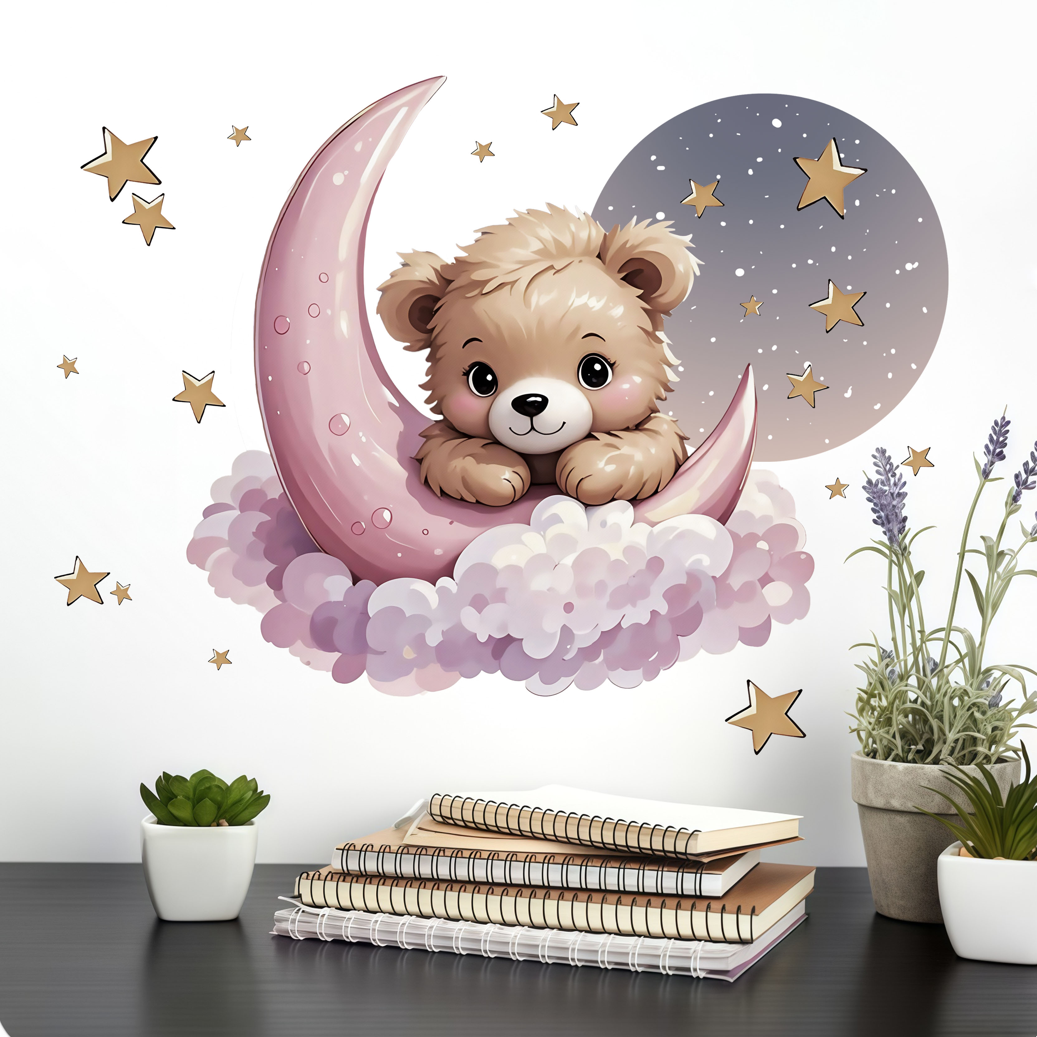 New Arrival Bear Star Moon Nig – Flooring Home Decor Bewertung und Preis