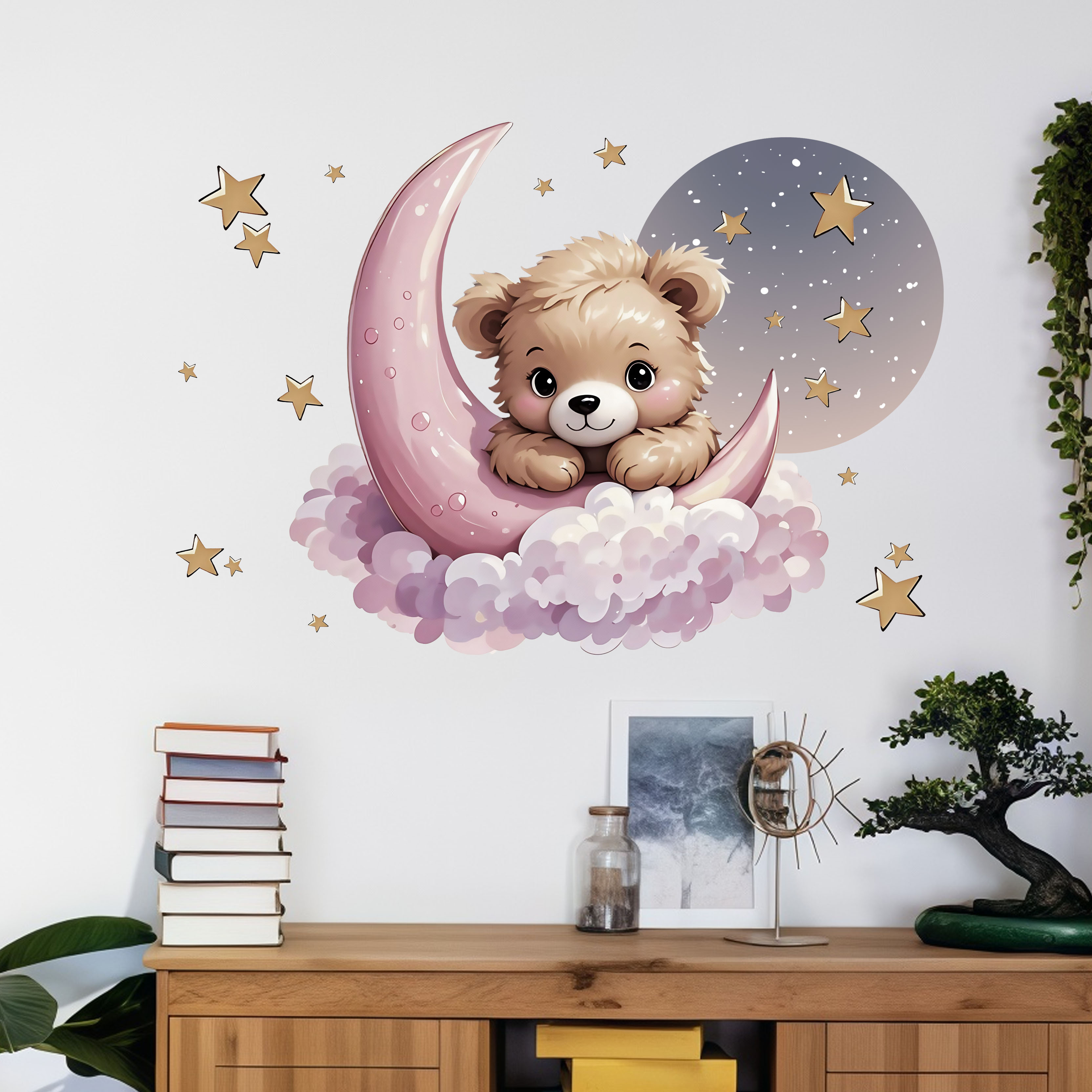 New Arrival Bear Star Moon Nig – Flooring Home Decor Bewertung und Preis
