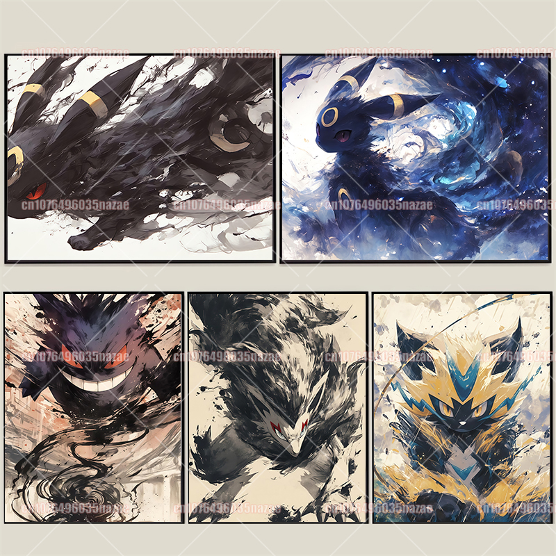 Anime Pokemon Canvas Painting  – Canvas Painting Bewertung und Preis