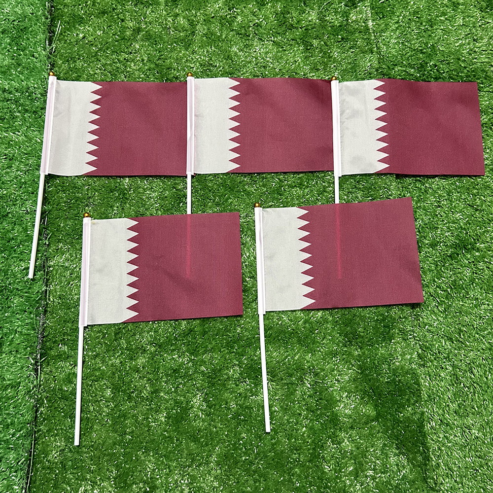SKY FLAG Qatar hand Flag 10/20 – Home Decor Qatar Bewertung und Preis
