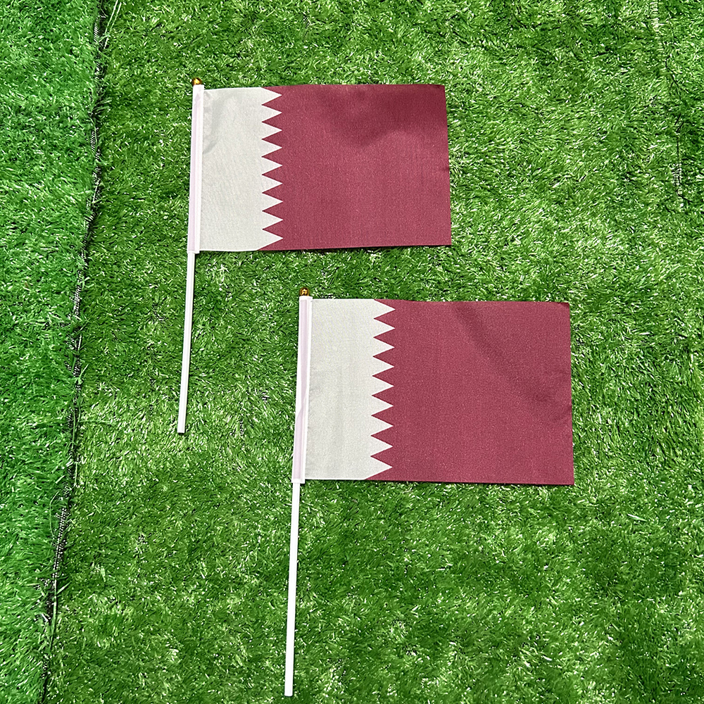 SKY FLAG Qatar hand Flag 10/20 – Home Decor Qatar Bewertung und Preis