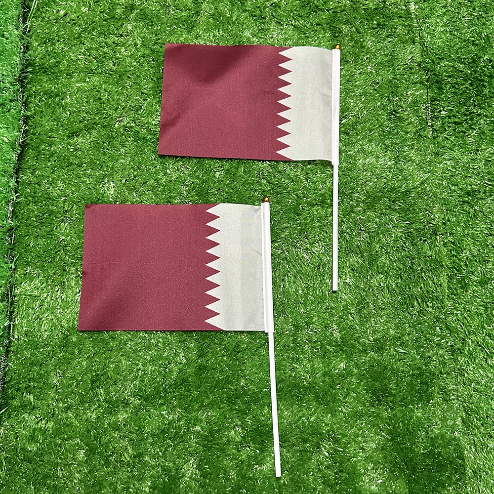 SKY FLAG Qatar hand Flag 10/20 – Home Decor Qatar Bewertung und Preis