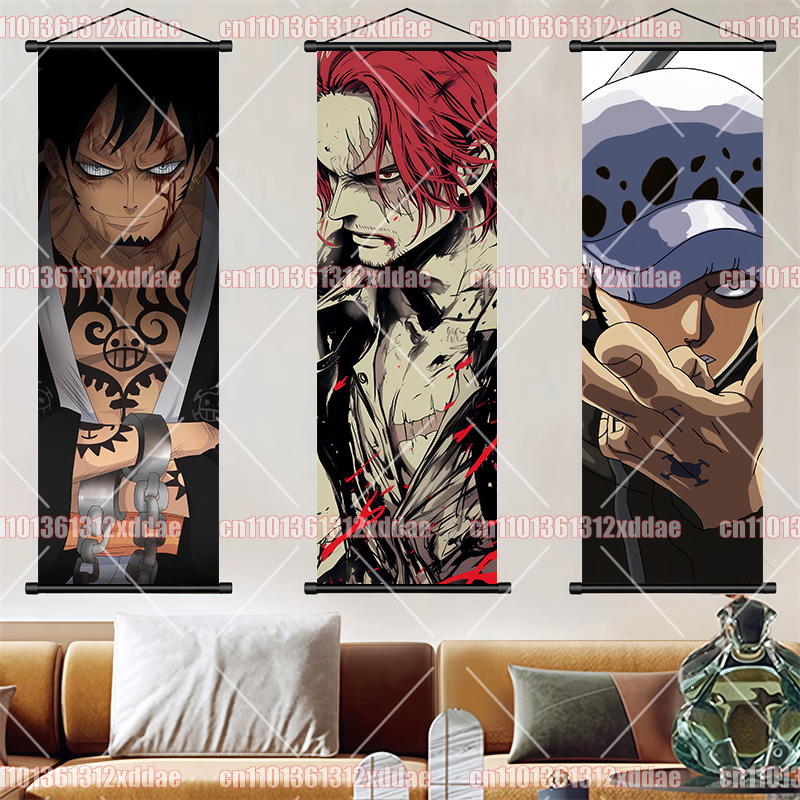 Anime One Piece Scroll Paintin – Canvas Painting Bewertung und Preis