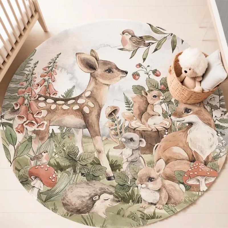 Play Round Floor Mat Cartoon G – Home Decor Retailers Bewertung und Preis