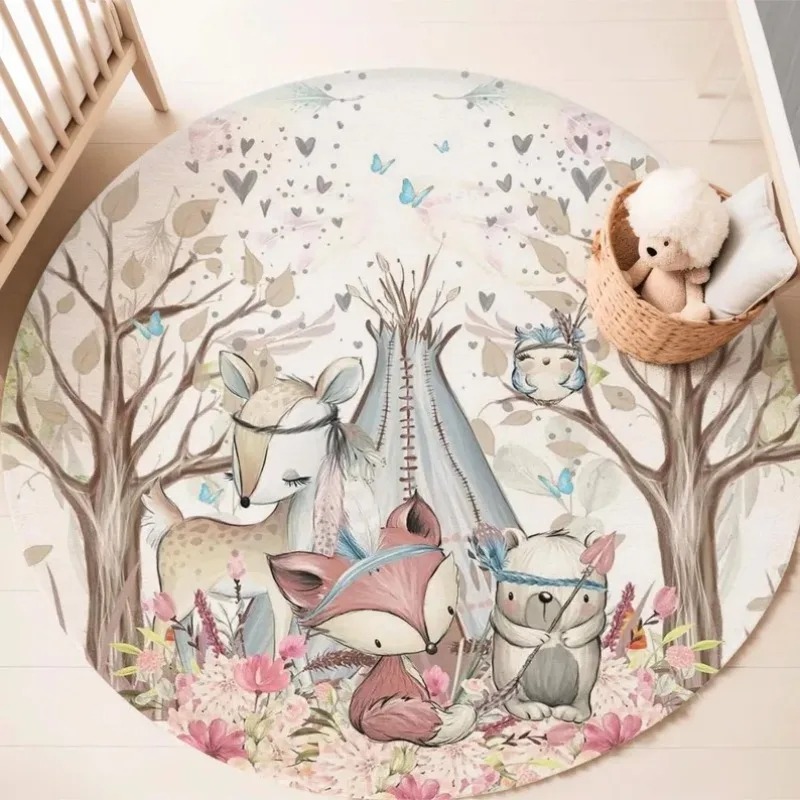 Play Round Floor Mat Cartoon G – Home Decor Retailers Bewertung und Preis