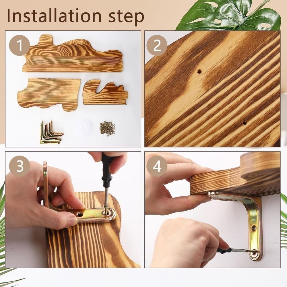 Wooden Cloud Shaped Wall Displ – Floating Shelves Bewertung und Preis