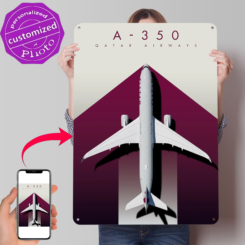 Qatar A-350 Oryx Majesty Metal – Home Decor Qatar Bewertung und Preis