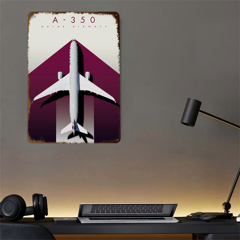 Qatar A-350 Oryx Majesty Metal – Home Decor Qatar Bewertung und Preis