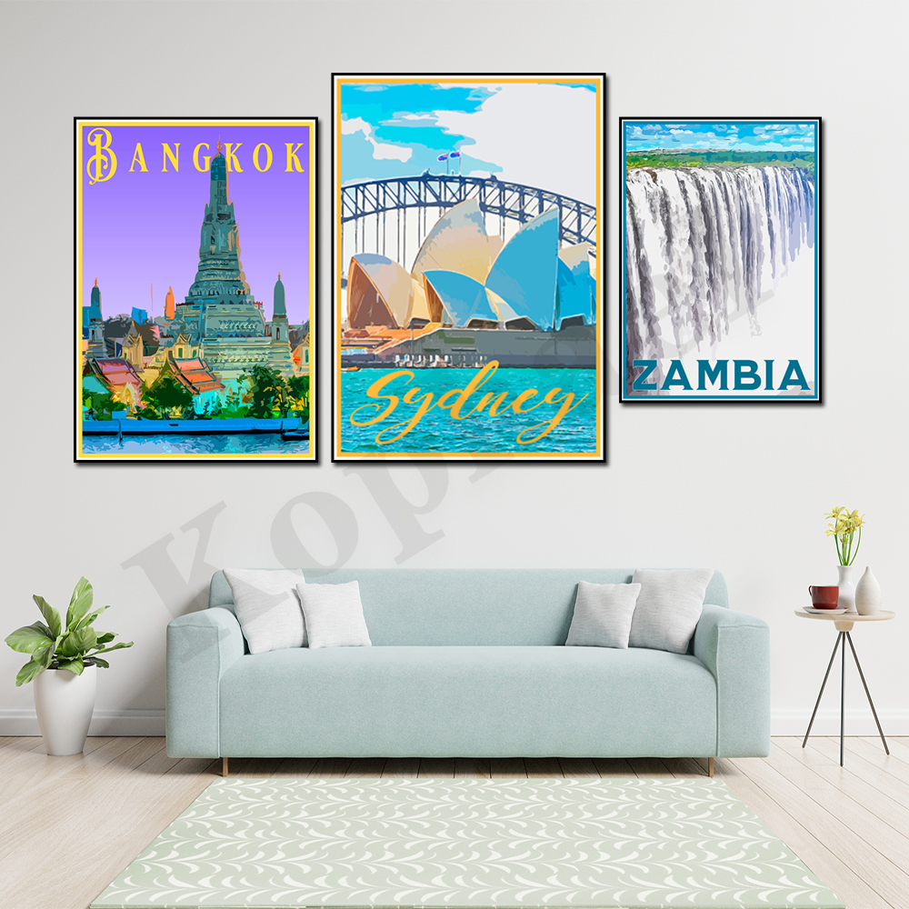 Sydney New Zealand Zambia Japa – Home Decor Vietnam Bewertung und Preis