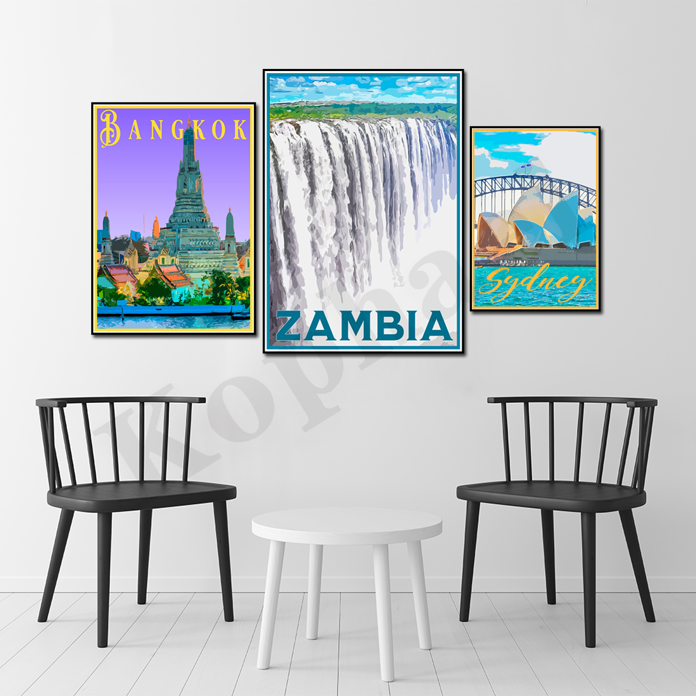 Sydney New Zealand Zambia Japa – Home Decor Vietnam Bewertung und Preis