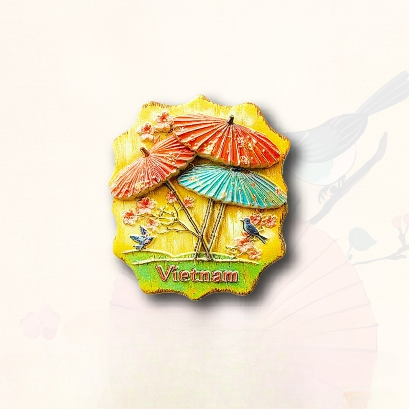 Vietnam Umbrella Fridge Magnet – Home Decor Vietnam Bewertung und Preis