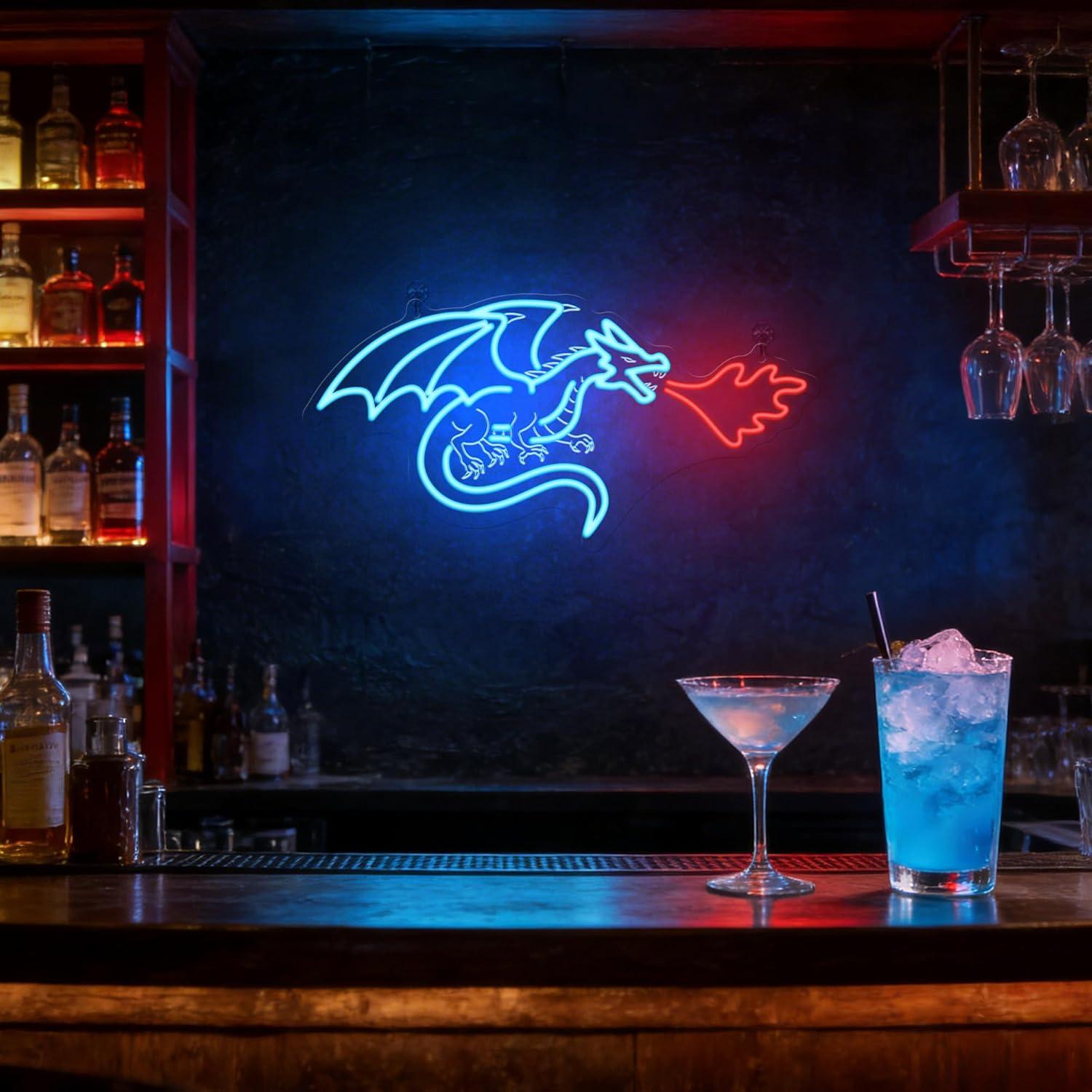 Dragon Neon Sign LED Dimmable  – Home Decor Wall Art Bewertung und Preis