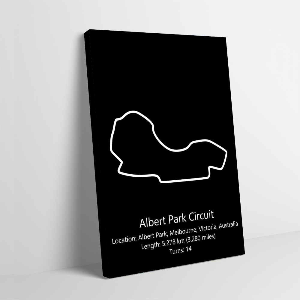 Albert Park Circuit Printing P – Home Decor Interior Bewertung und Preis