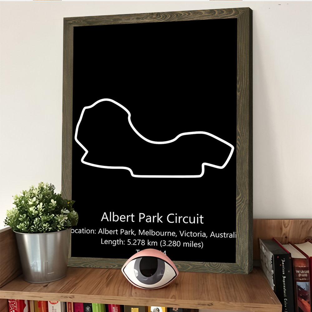 Albert Park Circuit Printing P – Home Decor Interior Bewertung und Preis