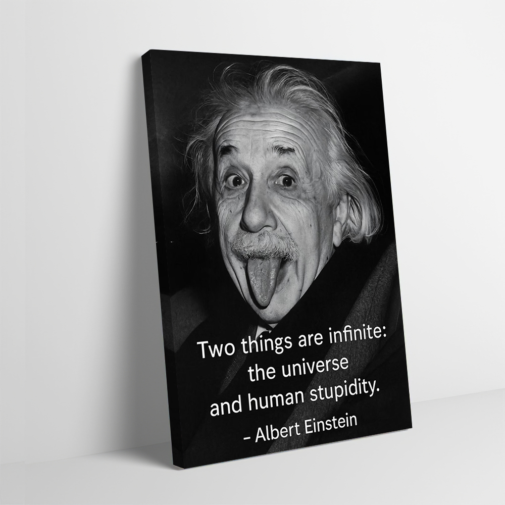 Albert Einstein Printed Poster – Home Decor Interior Bewertung und Preis