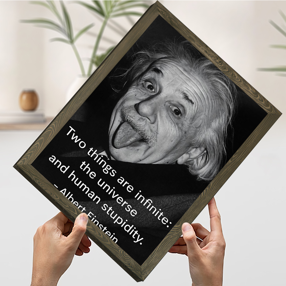 Albert Einstein Printed Poster – Home Decor Interior Bewertung und Preis