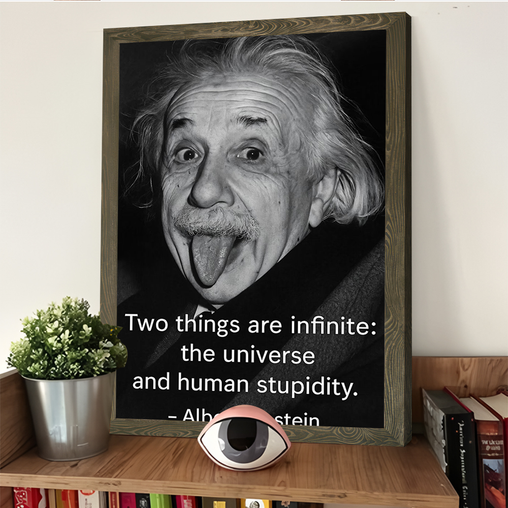 Albert Einstein Printed Poster – Home Decor Interior Bewertung und Preis