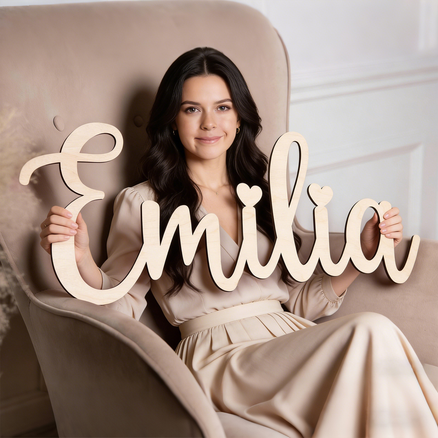 1pc personalized custom wooden – Home Decor Wall Art Bewertung und Preis