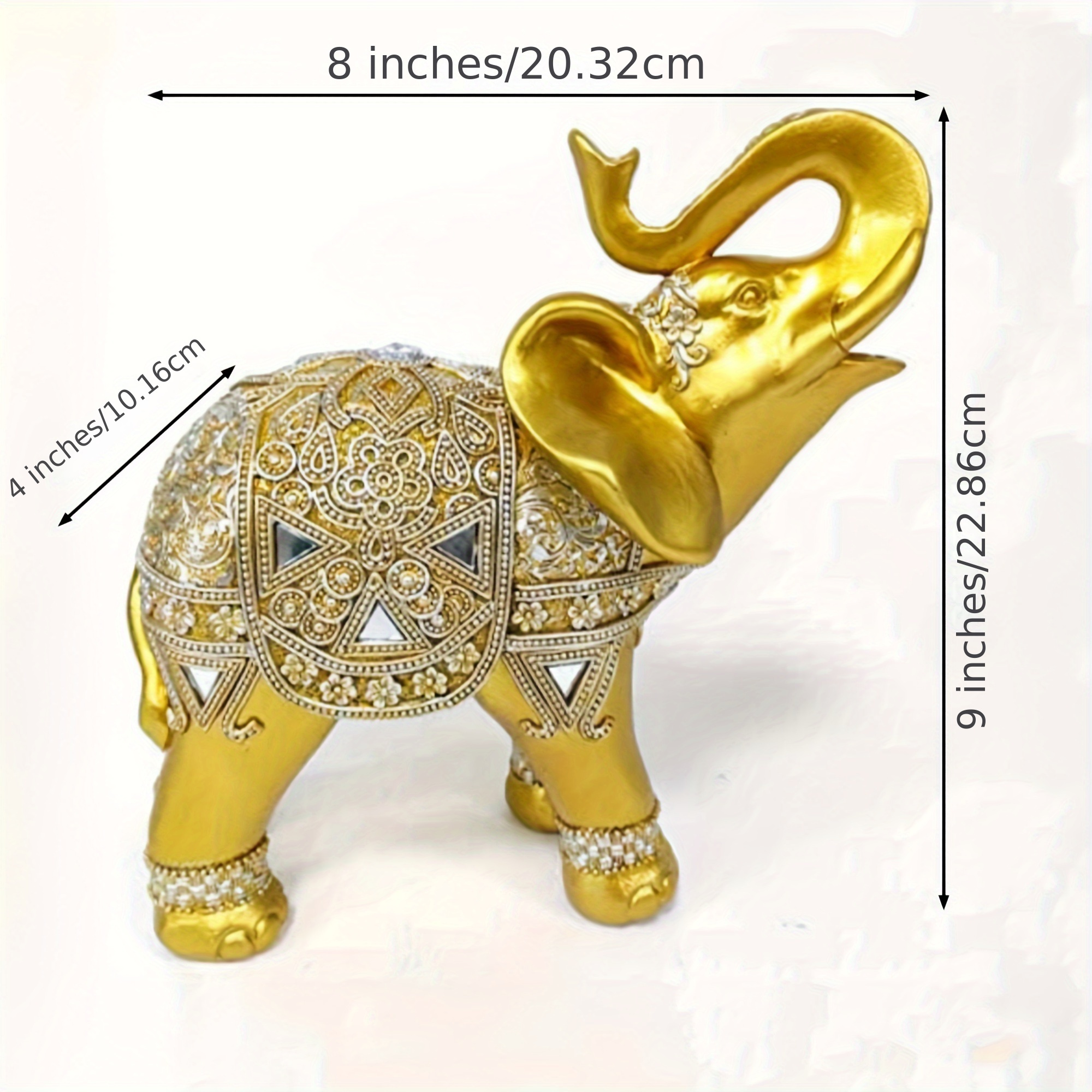 9 Inch Elephant Statue Figurin – Home Decor Enthusiast Bewertung und Preis