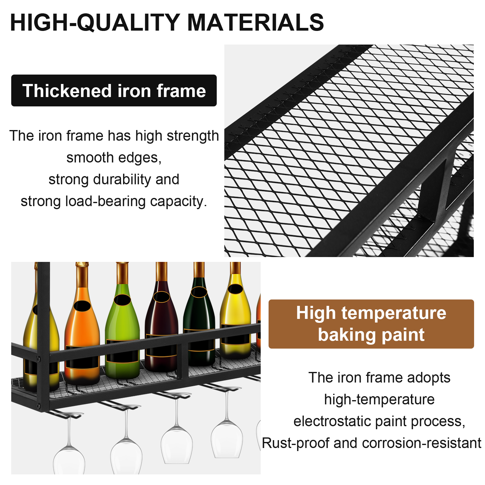 Bar Liquor Bottle Display Shel – Floating Shelves Bewertung und Preis