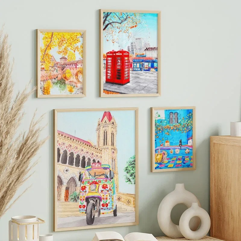 Colorful London Karachi Citysc – Home Decor Karachi Bewertung und Preis