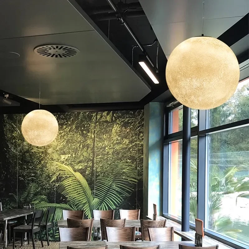 Modern Moon Led Pendant Lights – Hanging Moon Lamp Bewertung und Preis
