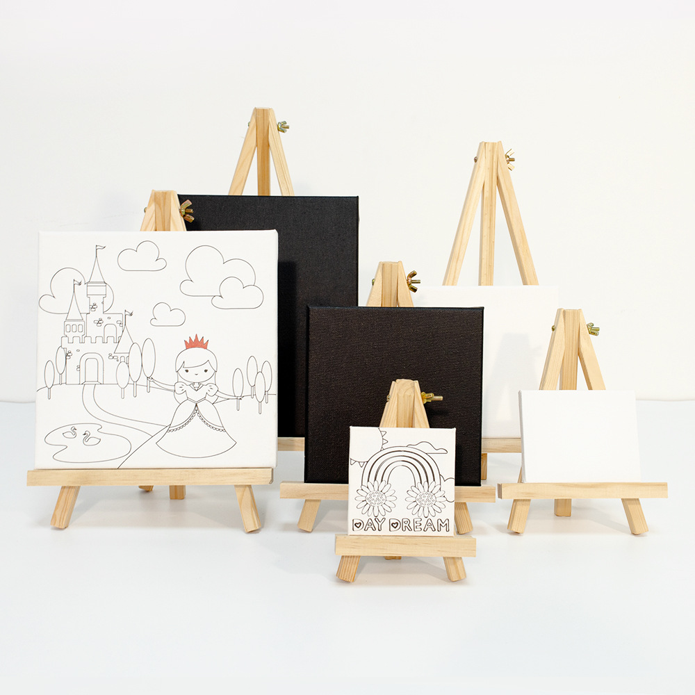 Mini Easel Artists Mini Shelf  – Canvas Painting Bewertung und Preis