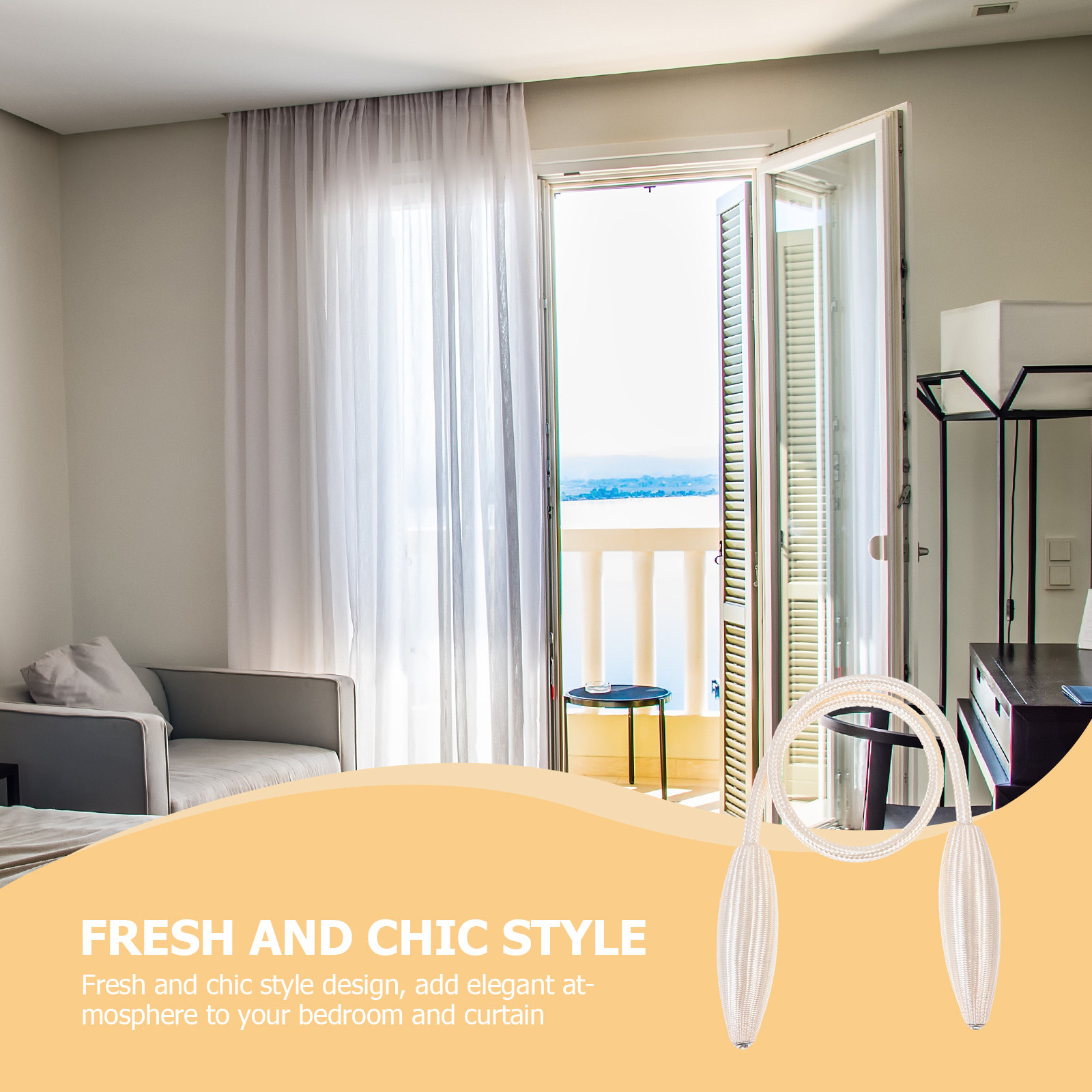 2Pcs Flexible Simple Curtain B – Home Decor Shop Bewertung und Preis