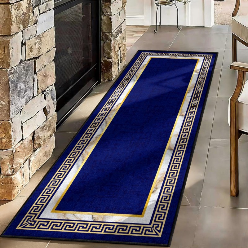 Abstract Art Runner Rug Blue Y – Home Decor Retailers Bewertung und Preis