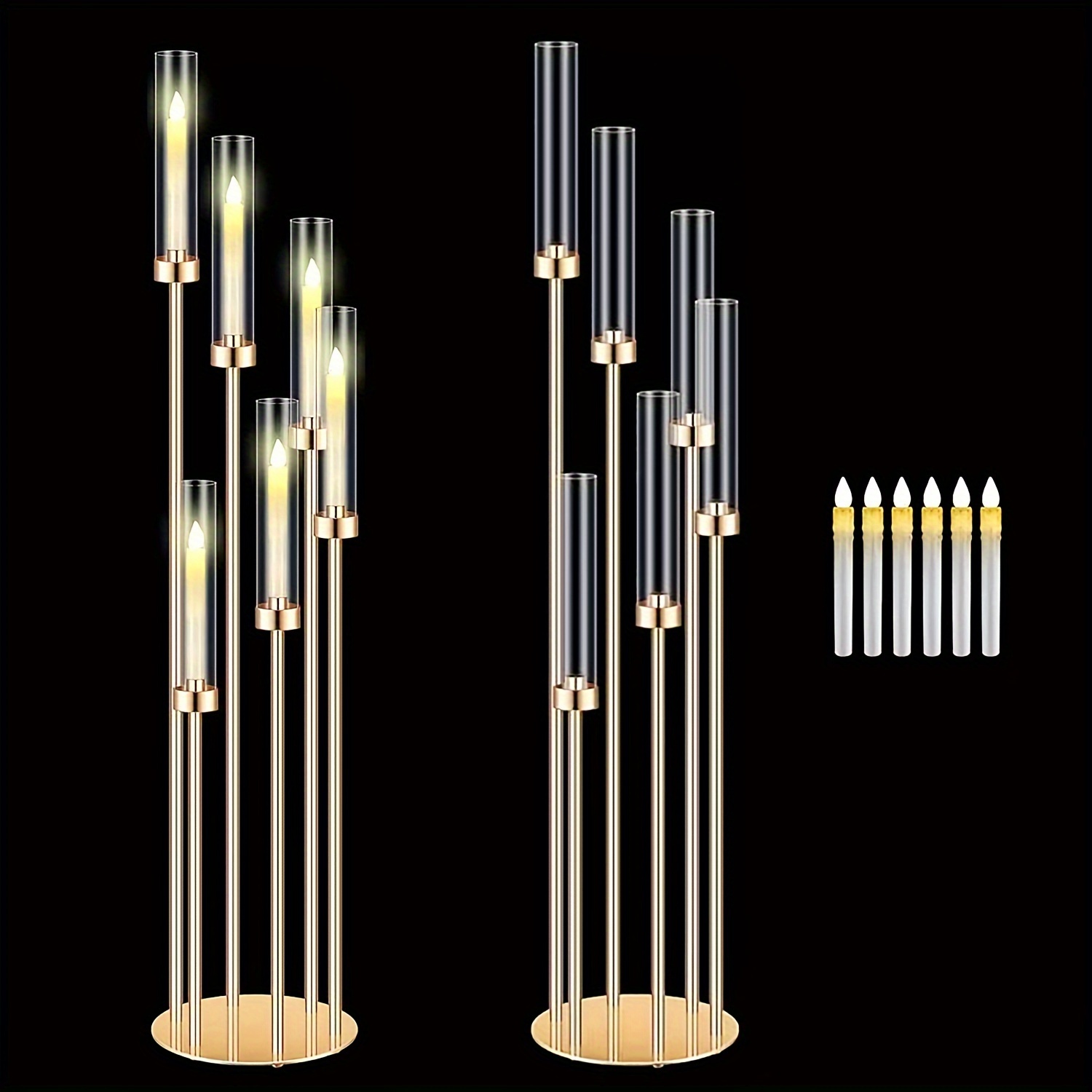 2 Sets Floor Candelabra 6 Arms – Flooring Home Decor Bewertung und Preis